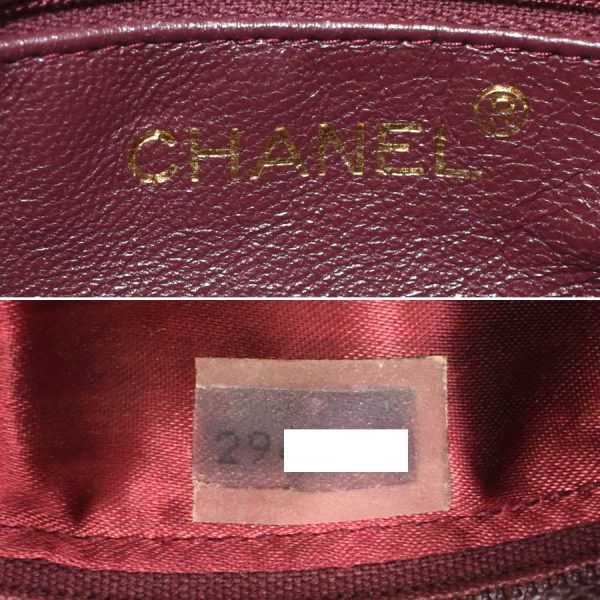 5000065884102420 9 CHANEL Chain Shoulder Bag Mini Matelasse Tassel Lambskin Red