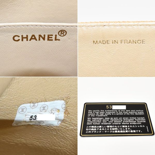 5000065884102520 9 CHANEL Handbag Briefcase Business Bag Hemp Linen Beige