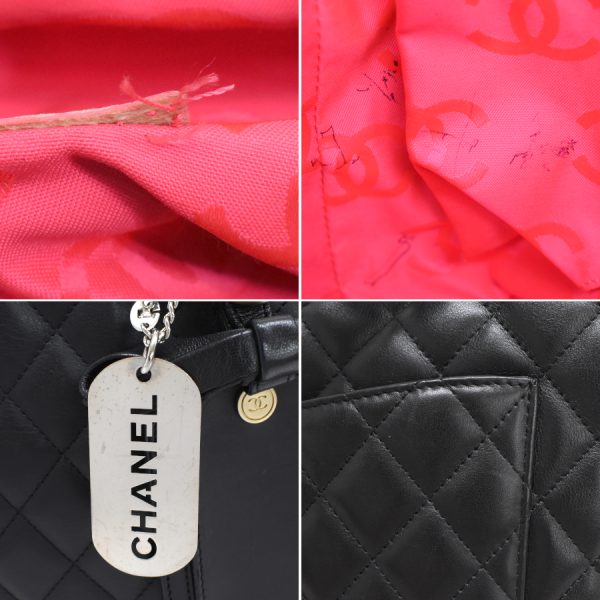 5000065884102697 9 CHANEL Cambon Line Large Tote Bag Leather Black