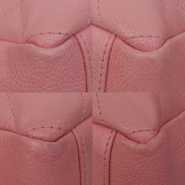 5000065884400584 5 CHANEL Chain Tote Bag Shoulder Leather Pink