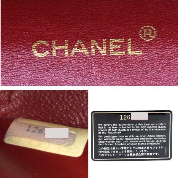 5000065889300437 9 CHANEL Chain Shoulder Bag Matelasse Lambskin Leather Red