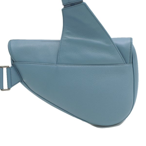 5000089884100587 3 Dior Saddle Bag Leather Blue