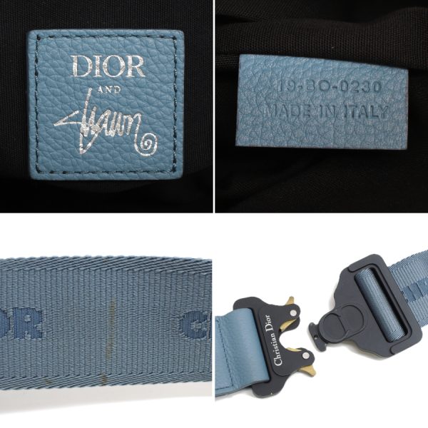 5000089884100587 9 Dior Saddle Bag Leather Blue