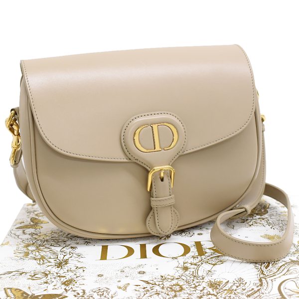 5000089884100626 1 Dior Bobby Crossbody Bag Leather Beige