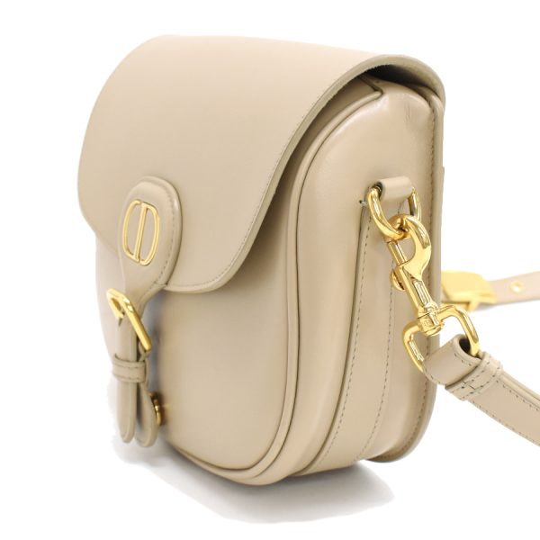 5000089884100626 2 Dior Bobby Crossbody Bag Leather Beige