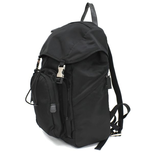 5000105884103047 2 Prada Backpack Rucksack Nylon Black