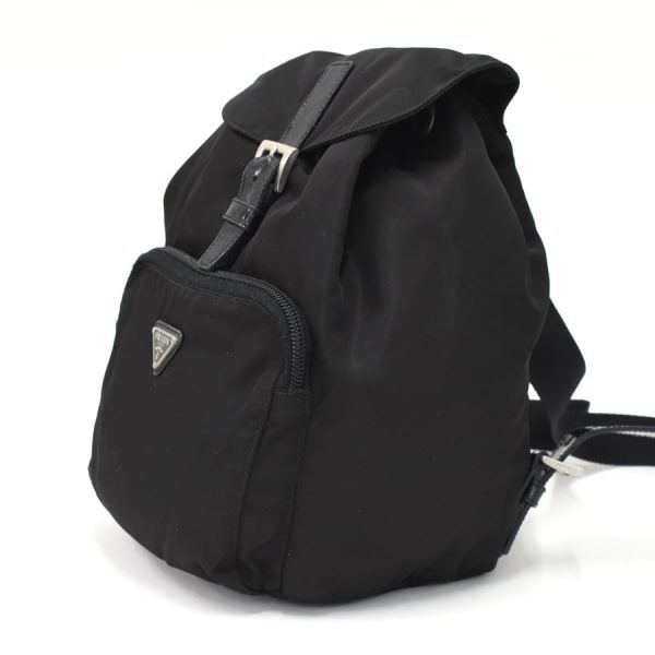 5000105884103051 2 Prada Mini Rucksack Backpack Nylon Leather Black