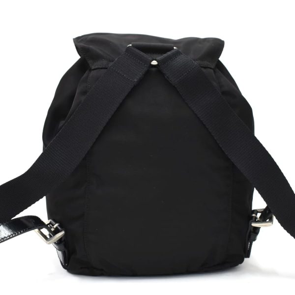 5000105884103051 3 Prada Mini Rucksack Backpack Nylon Leather Black