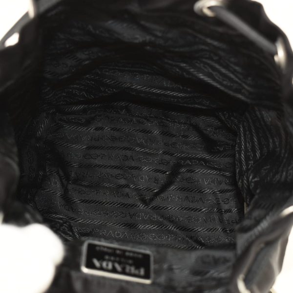 5000105884103051 8 Prada Mini Rucksack Backpack Nylon Leather Black