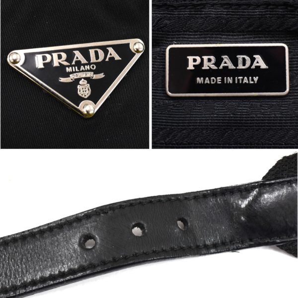 5000105884103088 9 Prada Backpack Rucksack Nylon Black