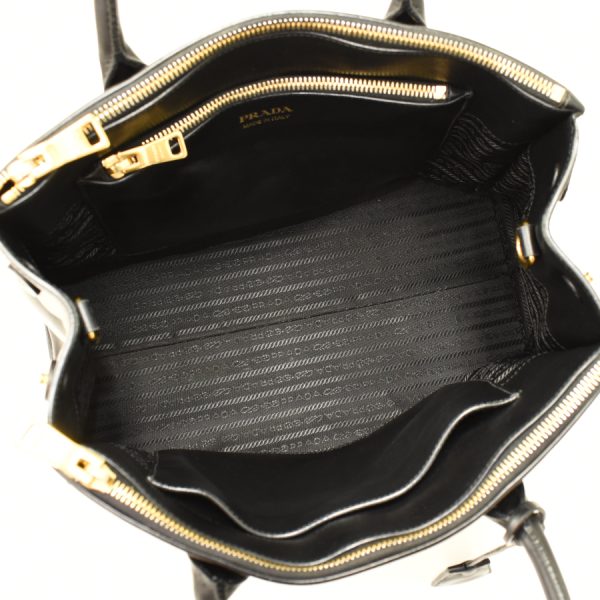 5000105884103207 8 Prada Paradigm Bag 2way Saffiano Nero Black