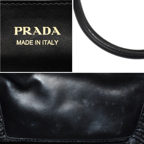 5000105884103207 9 Prada Paradigm Bag 2way Saffiano Nero Black