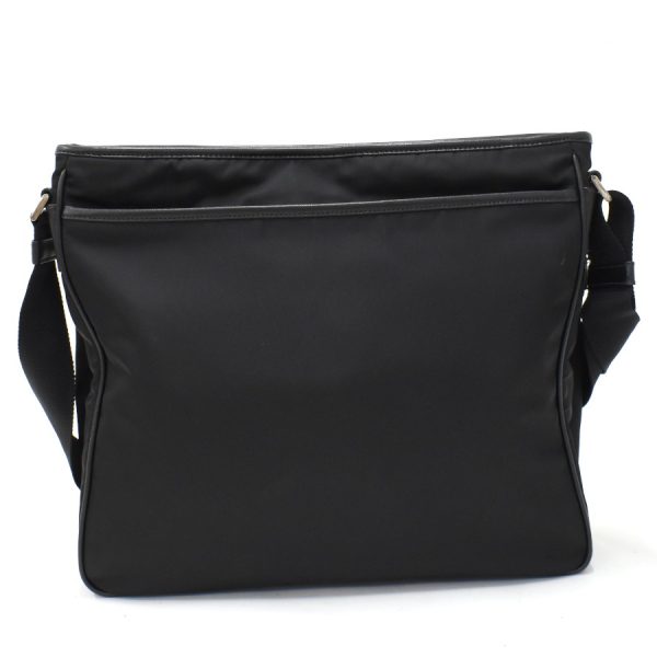 binary comment Prada Shoulder Bag Nylon Black