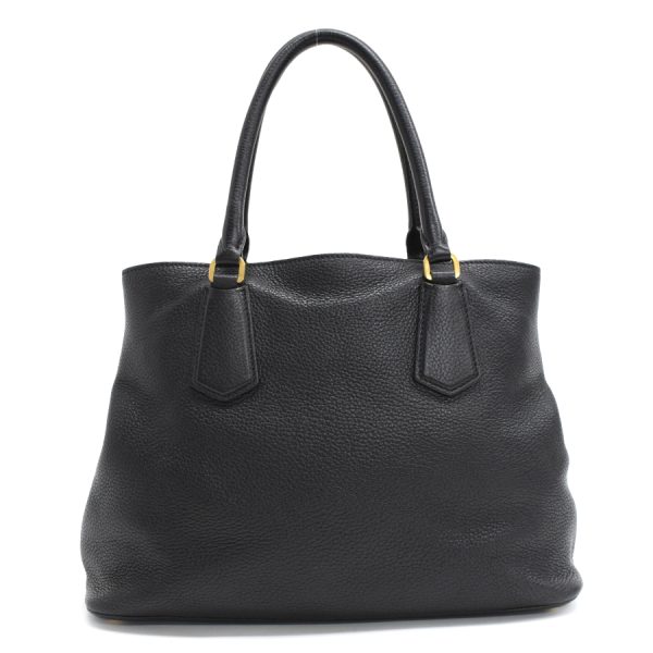 5000105884103257 3 Prada 2way tote handbag Vitello Phoenix leather black