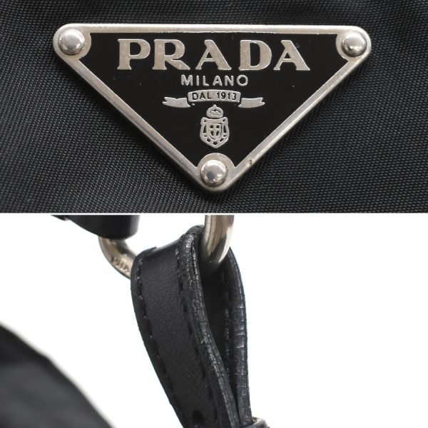 5000105884103278 9 Prada Shoulder Tote Bag Nylon Black