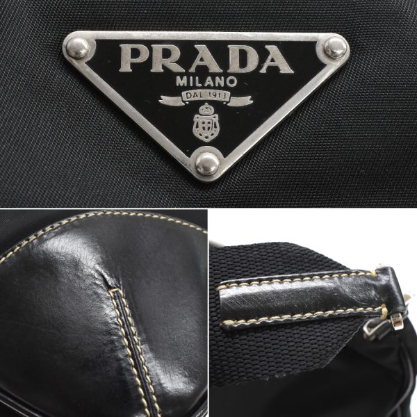 5000105884103280 9 Prada Crossbody Shoulder Bag Nylon Black