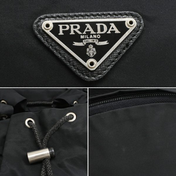 5000105884103281 9 Prada Backpack Rucksack Nylon Black