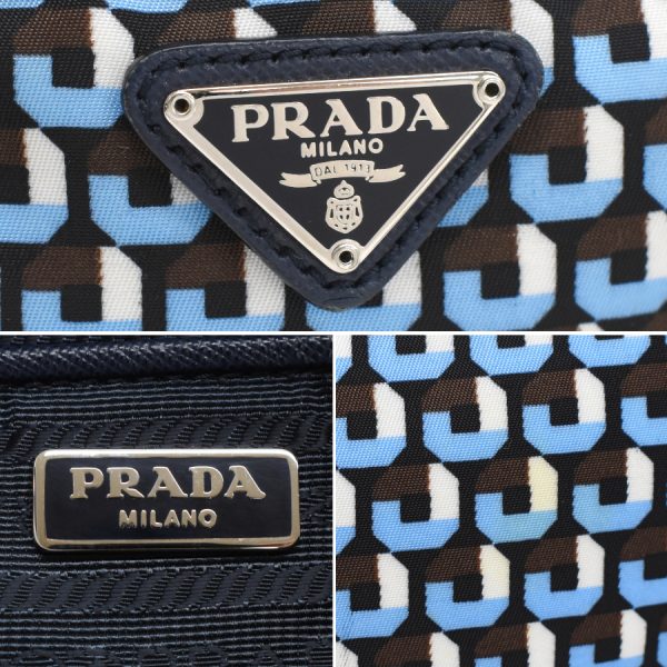 5000105884103288 9 Prada 2way Crossbody Shoulder Bag Nylon Light Blue