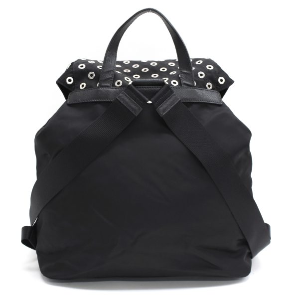 5000105884103351 3 Prada Rucksack Backpack Triangle Plate Nylon Saffiano Black