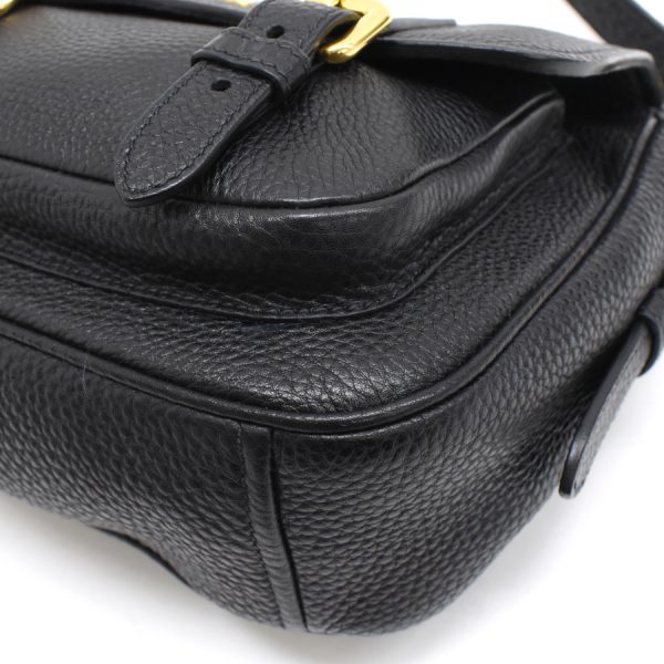 5000105884103353 5 Prada Crossbody Shoulder Bag Leather Black