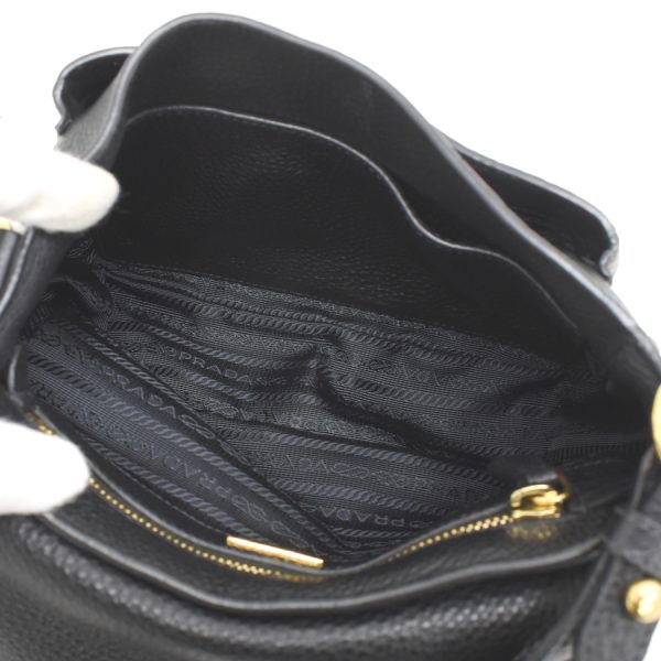 5000105884103353 8 Prada Crossbody Shoulder Bag Leather Black