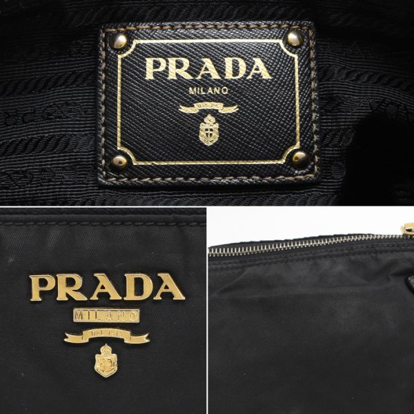 5000105884103426 9 Prada Crossbody Shoulder Bag Nylon Black