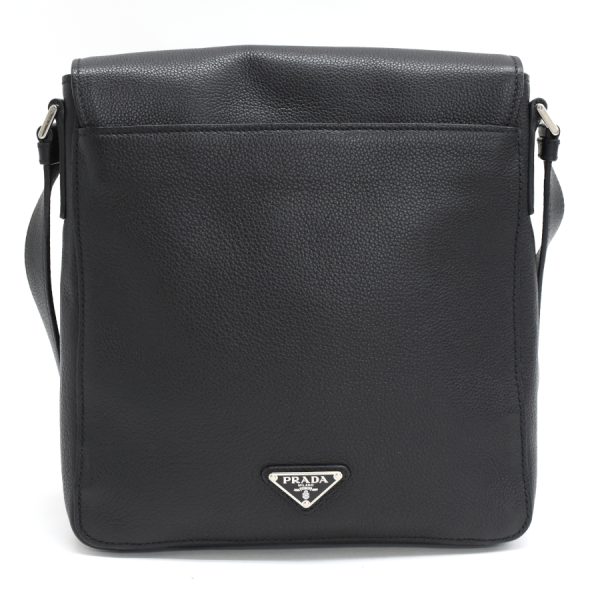 5000105884103435 3 Prada VITELLO CITY crossbody shoulder bag 2VD005 leather Nero black triangle logo