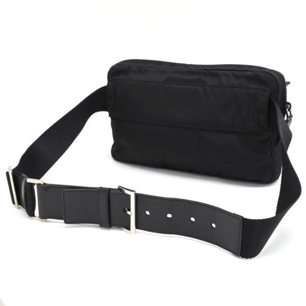 5000105884103486 7 Prada Belt Bag Nylon Black