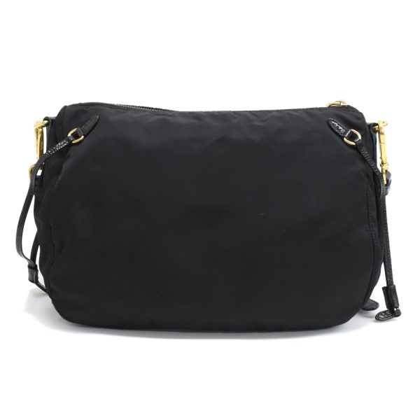 5000105884103505 3 Prada Crossbody Shoulder Bag Nylon Black