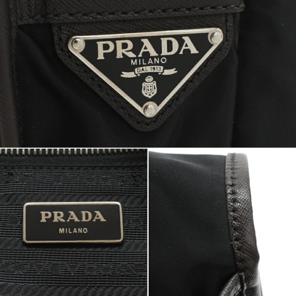 5000105884103533 9 Prada Crossbody Messenger Bag Nylon Black