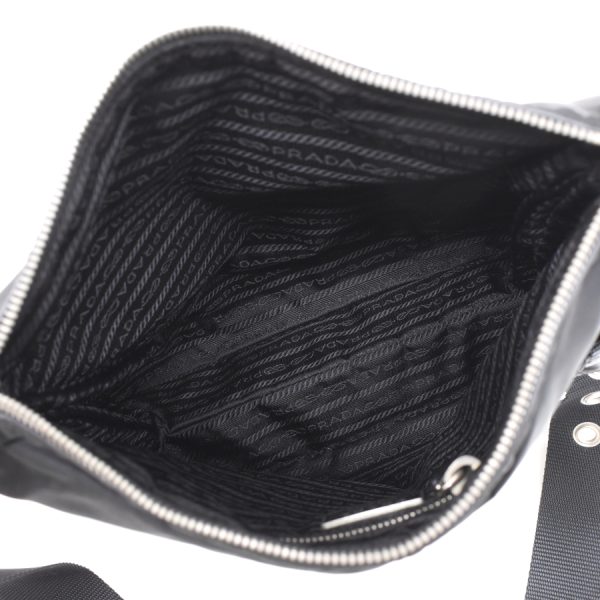 5000105884103544 8 Prada Crossbody Shoulder Bag Nylon Black