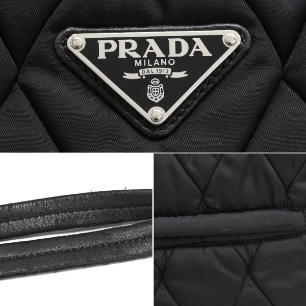 5000105884103568 9 Prada Tote Bag Shoulder Bag Nylon Black