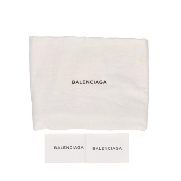 50039 6 Balenciaga Paper Hand Bag Black