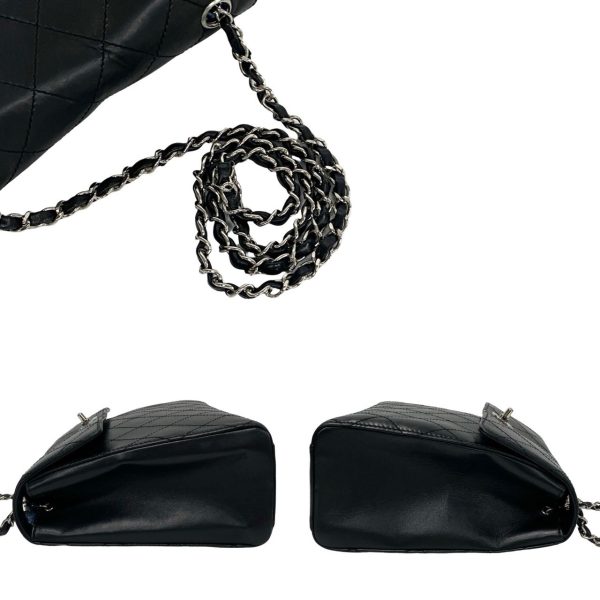 500a243459289 6 Chanel Matelasse Lambskin Chain Shoulder Bag Black