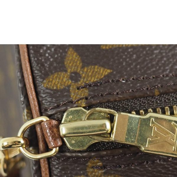 50101 7 Louis Vuitton Old Papillon 30 Monogram Bag Brown