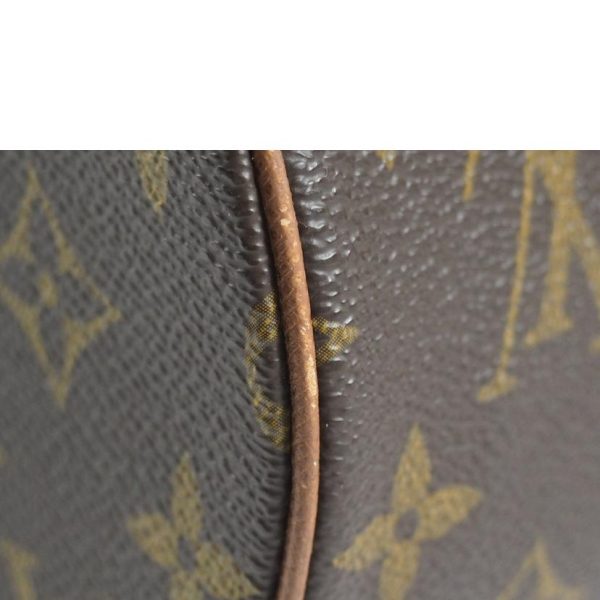 50101 8 Louis Vuitton Old Papillon 30 Monogram Bag Brown