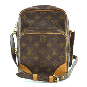 50118 1 Louis Vuitton Popincourt Long Monogram Shoulder Bag Brown