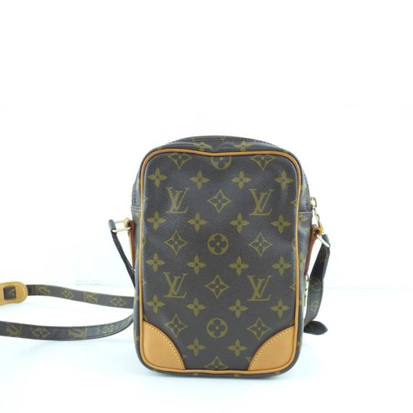 50118 2 Louis Vuitton Amazon Monogram Shoulder Bag Brown