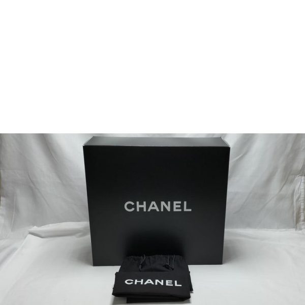 50160 7 Chanel Portobello Matelasse Chain Shoulder Black