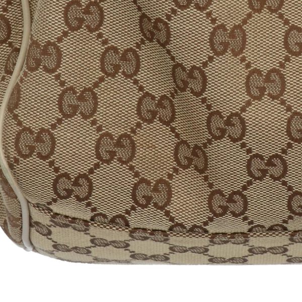 50163 9 Gucci Shima Sookie Canvas Handbag