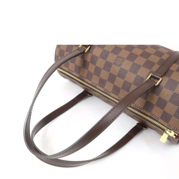 50277 2 Louis Vuitton Papillon 30 Damier Ebene Bag Brown