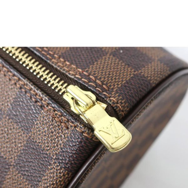 50277 5 Louis Vuitton Papillon 30 Damier Ebene Bag Brown