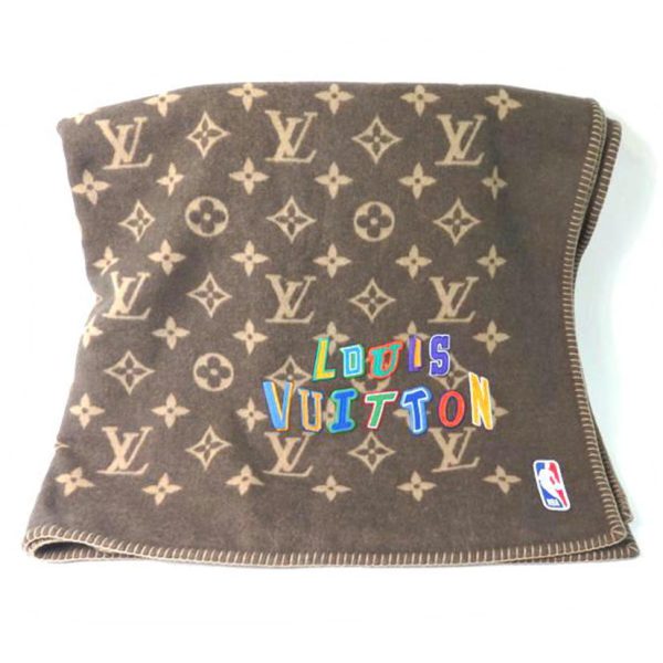 50298 1 Louis Vuitton NBA Collaboration Cover Monogram Letters Brown