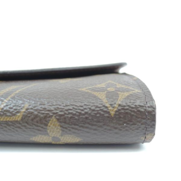 50370 8 Louis Vuitton Portefeuil Sarah Monogram Wallet Brown