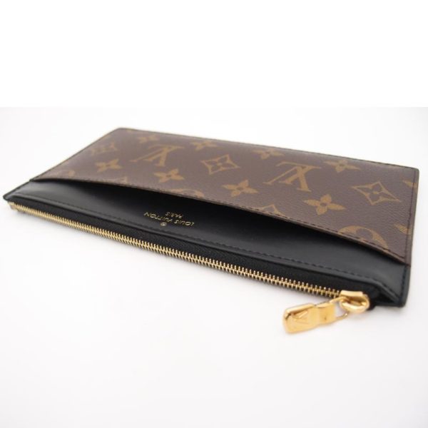 50397 4 Louis Vuitton Slim Purse Monogram Wallet Brown