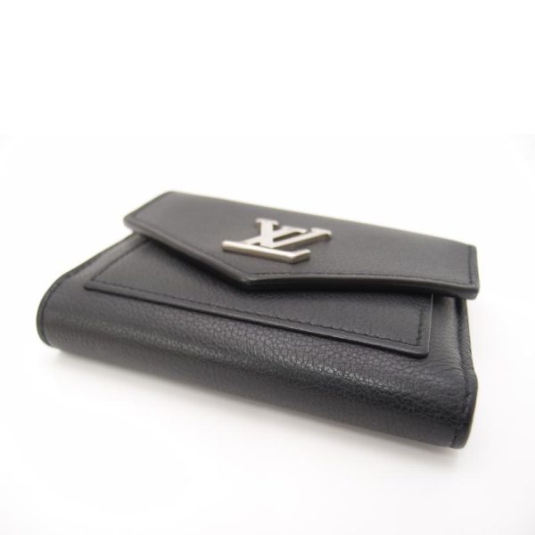 50403 3 Louis Vuitton Portefeuil My Lock Me Compact Wallet Noir