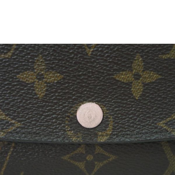 50406 3 Louis Vuitton Emily Wallet Monogram Rose Ballerine