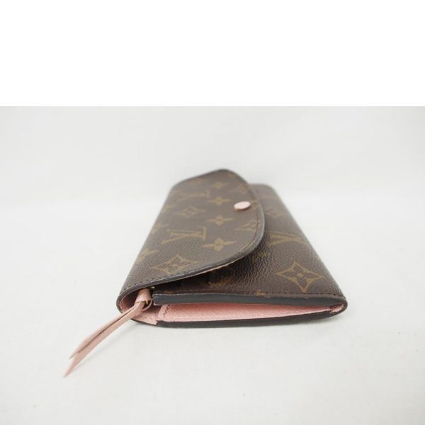 50406 4 Louis Vuitton Emily Wallet Monogram Rose Ballerine