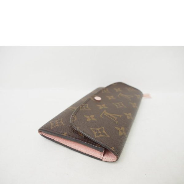 50406 5 Louis Vuitton Emily Wallet Monogram Rose Ballerine