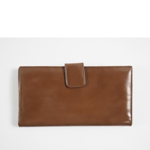 50408 2 Gucci Long Wallet Brown